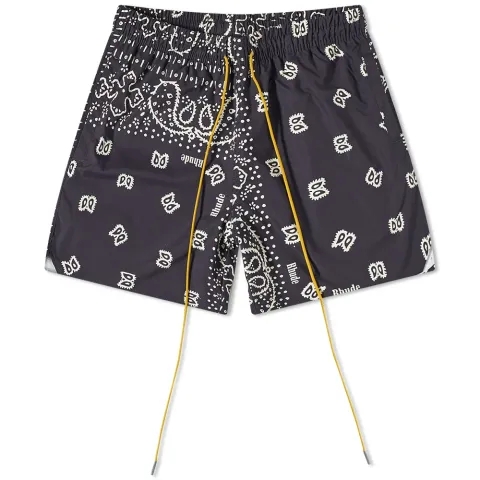 Bandana Print Swim Shorts