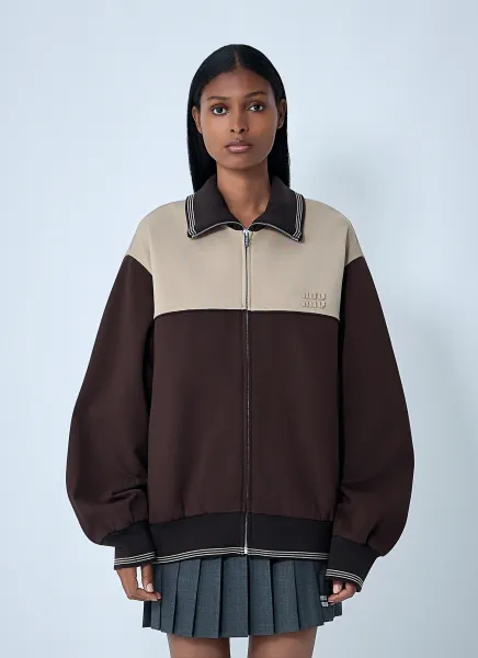 Contrast Panel Jacket