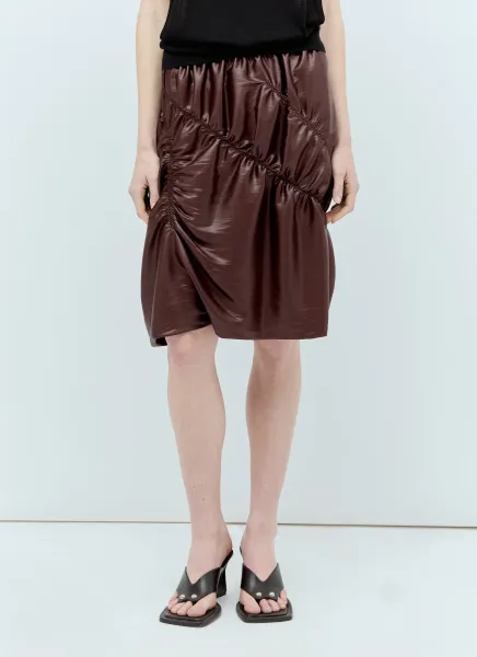 Ruched Skirt