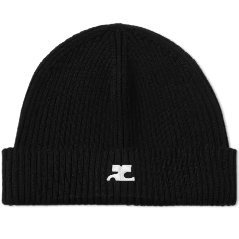 Courrèges Ac Rib Knit Hat