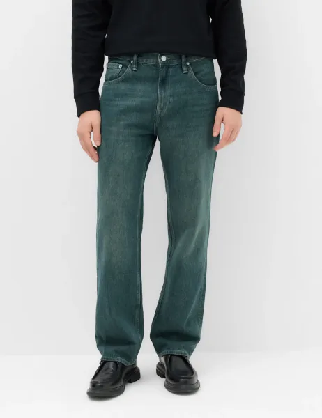 Marks & Spencer Regular Fit Jeans Green Tint