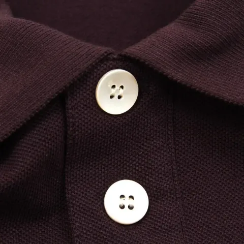 Long Sleeve Zebra Polo