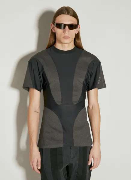 Bi-Material T-Shirt