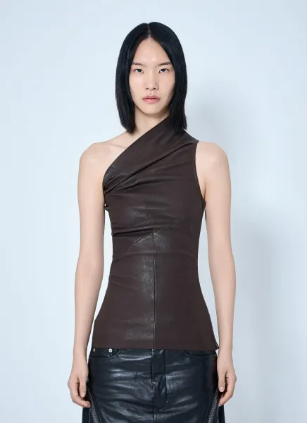 Athena One-Shoulder Tank Top