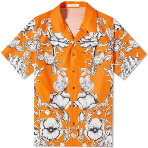 Floral Print Vacation Shirt