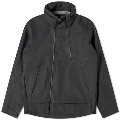 Textured Twill Gore-Tex 3L Stand Collar Jacke
