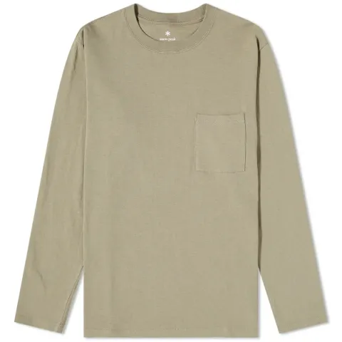 Long Sleeve Camping Gear Logo T-Shirt