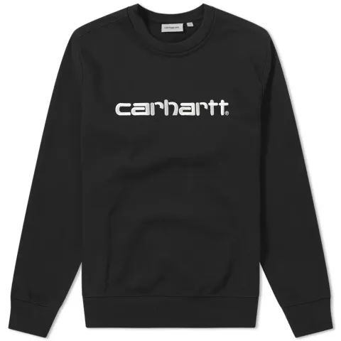 Embroidered Logo Crew Sweat