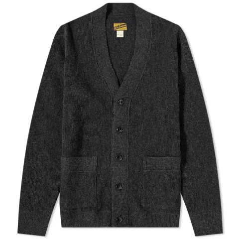 The Real McCoy's Joe Mccoy Wool Cashmere Cardigan