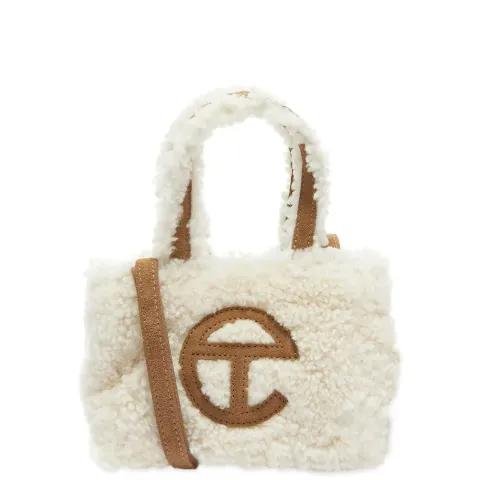 x Telfar Small All Over Shearling Shopper Bag
