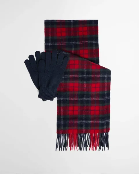Tartan Scarf & Glove Gift Set