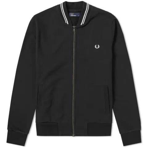 Fred Perry Bomber Neck Zip Sweat