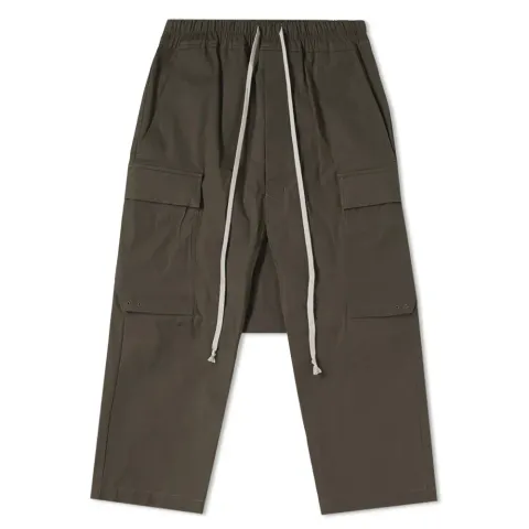 Drawstring Cropped Cargo Pant
