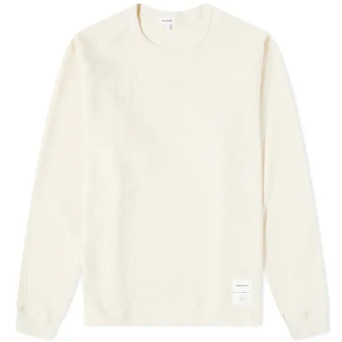 Aske Tab Series Waffle Crew Sweat
