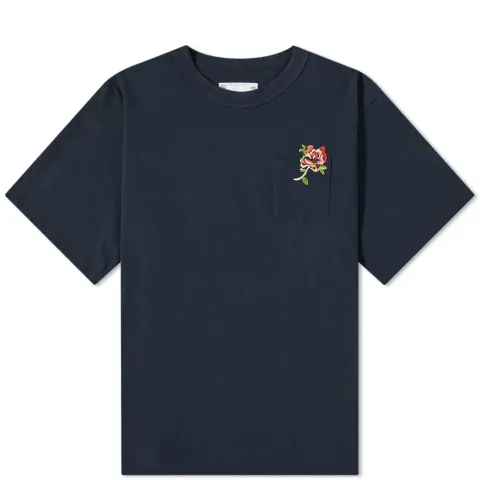 Flower Embroidery T-Shirt