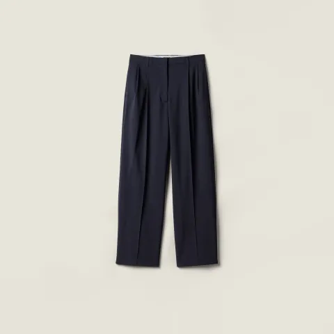 Wool pants