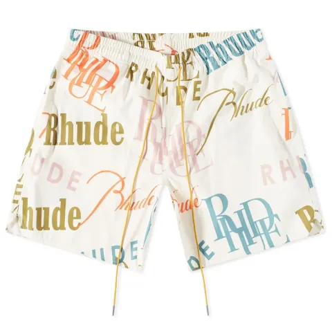 Mash Up Logo Swim Shorts