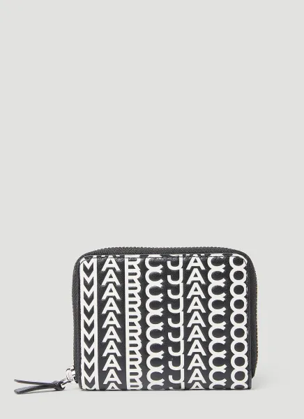The Monogram Leather Zip Around Wallet