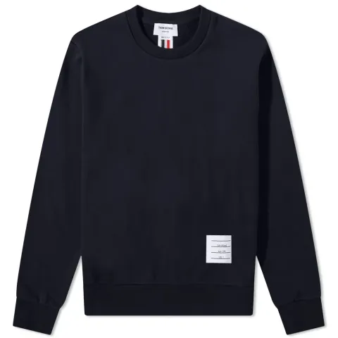 Grosgrain Loopback Crew Sweat