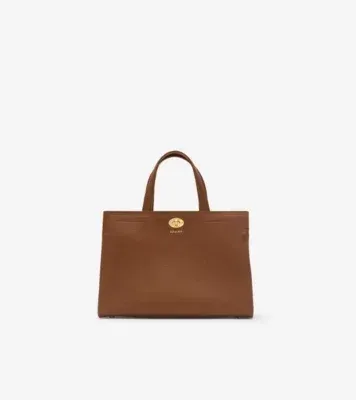 Small Cotswolds Tote in Hazel brown - Women, Leather