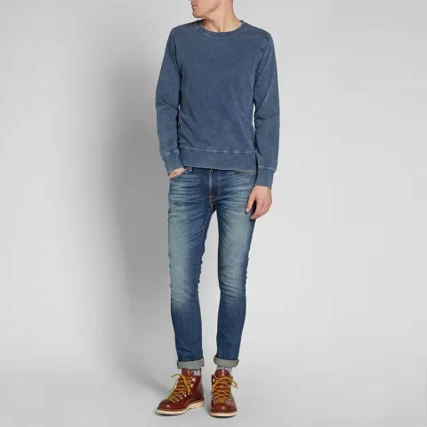 Nudie Sven Marble Crew Sweat