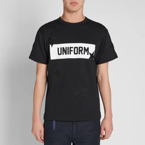 Star Print Box Logo Tee