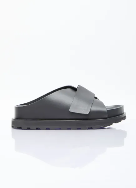 Leather Slides