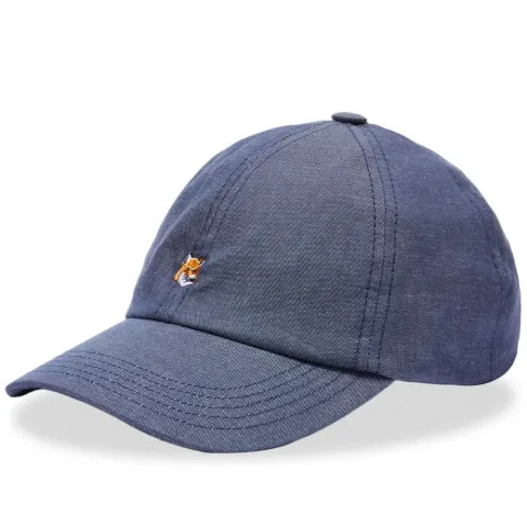 Maison Kitsuné Small Fox Head Embroidery 6P Cap
