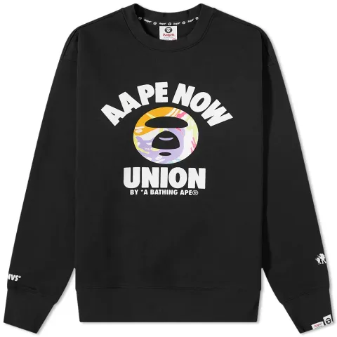 AAPE Now Union Crew Sweat