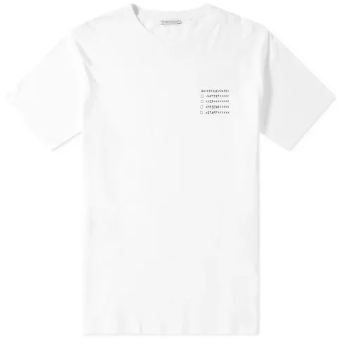 7 Moncler Fragment Hiroshi Fujiwara - Maglia Tee