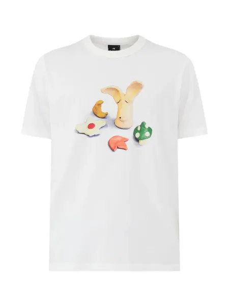 PS Paul Smith Organic Cotton Models Graphic T-Shirt