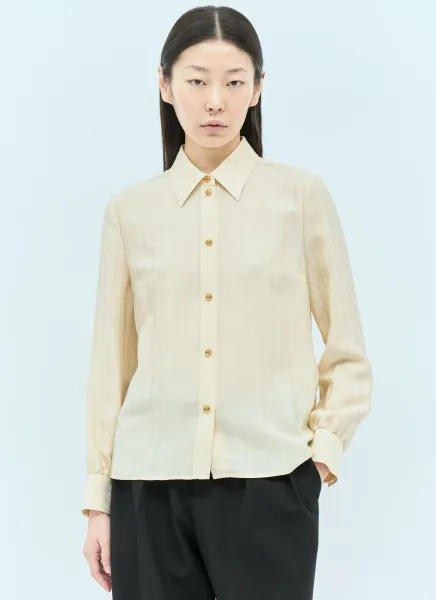Horsebit Silk Shirt