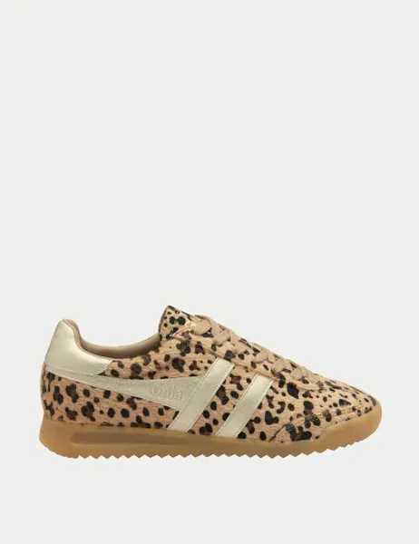 Gola Torpedo Safari Trainers Gold Mix