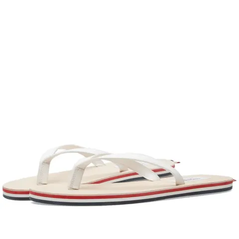 Stripe Sole Leather Sandal