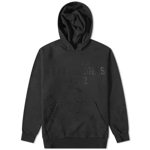Damaged Logo Popover Hoodie