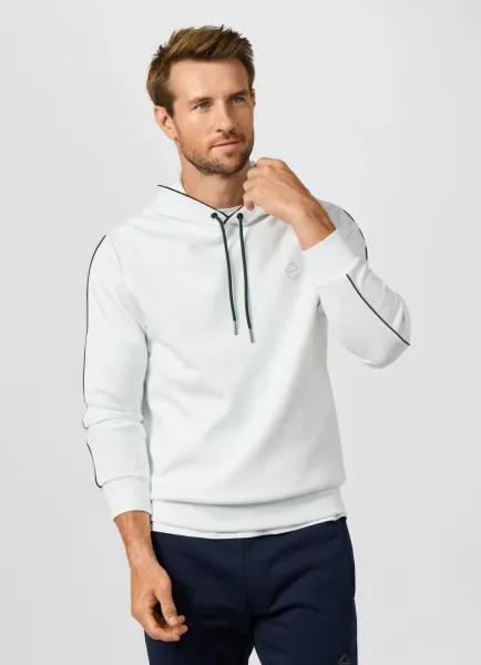 Hackett Branded Badge Hooded Sweat