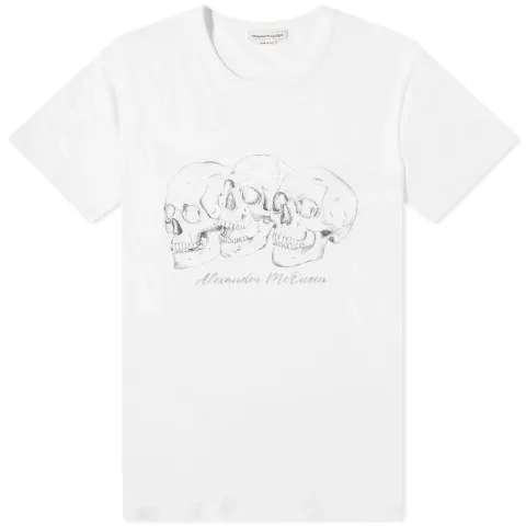 Skulls Print T-Shirt