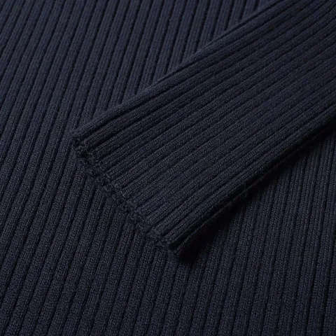 Tamir Ribbed Roll Neck