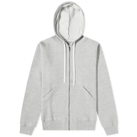 Embroidered Arrow Zip Hoody