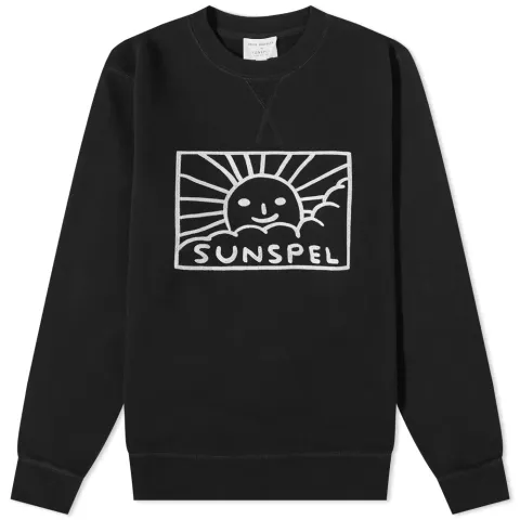 x David Shrigley Logo Crew Sweat