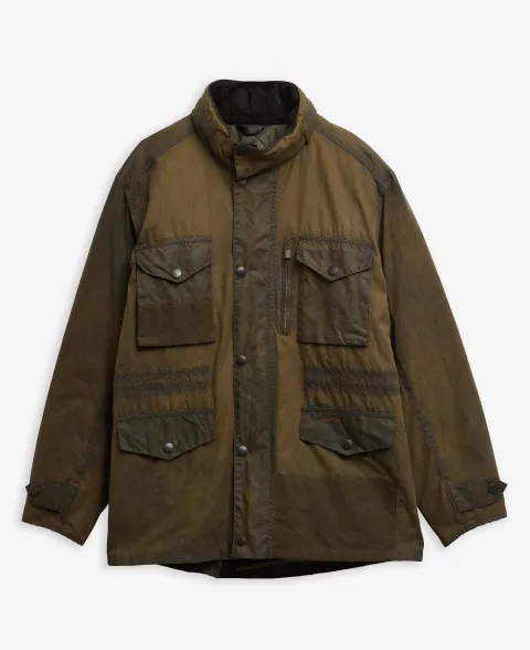Re-Loved Sapper Waxed Jacket - Size L