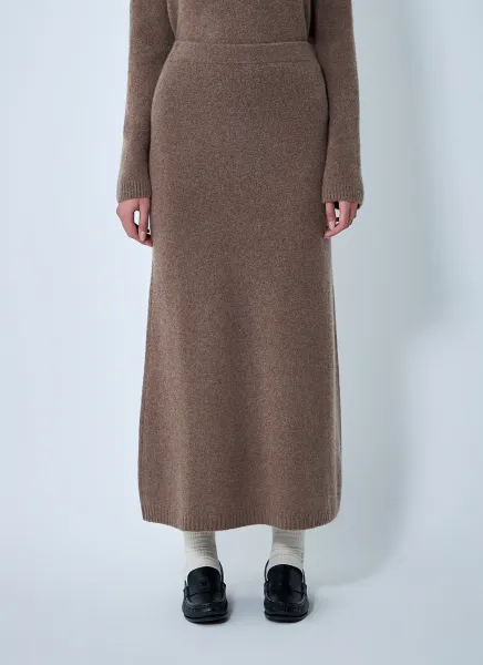 Cashmere-Blend Skirt