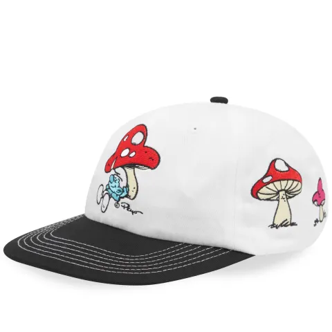 x The Smurfs Mushroom 6 Panel Cap