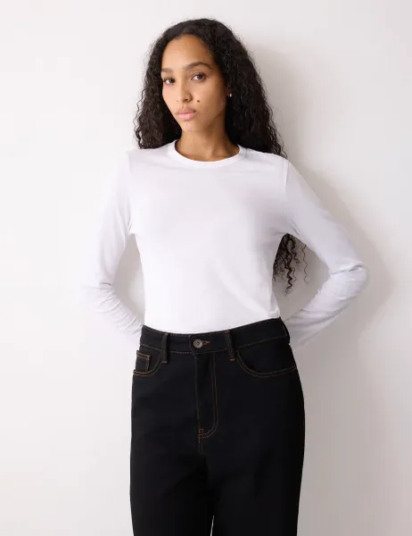 Jigsaw Pure Cotton T-Shirt White