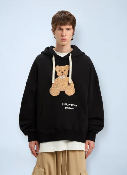Logo Motif Hooded Sweatshirt