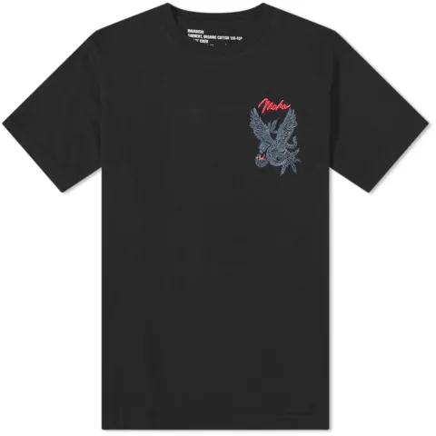 Maha Eagle vs Snake Embroided T-Shirt
