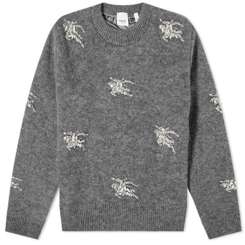 Crystal Logo Crew Knit
