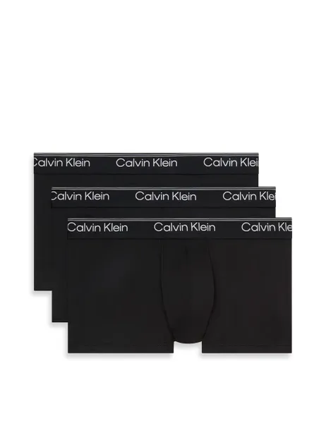 Calvin Klein 3 Pack Micro Stretch Trunks Black
