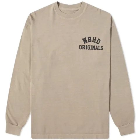 Long Sleeve Sulfur Dyeing Tee
