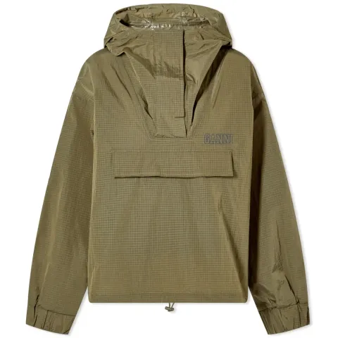 Software Logo Short Anorak Jacket